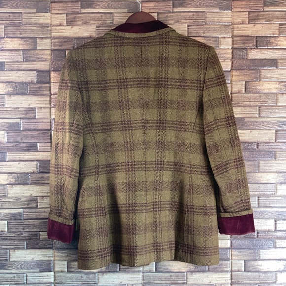 Vintage JONES NEW YORK WORSTED WOOL PEA COAT WOMEN'S SZ 12 TOGGLE CLOSURE - Picture 2 of 8